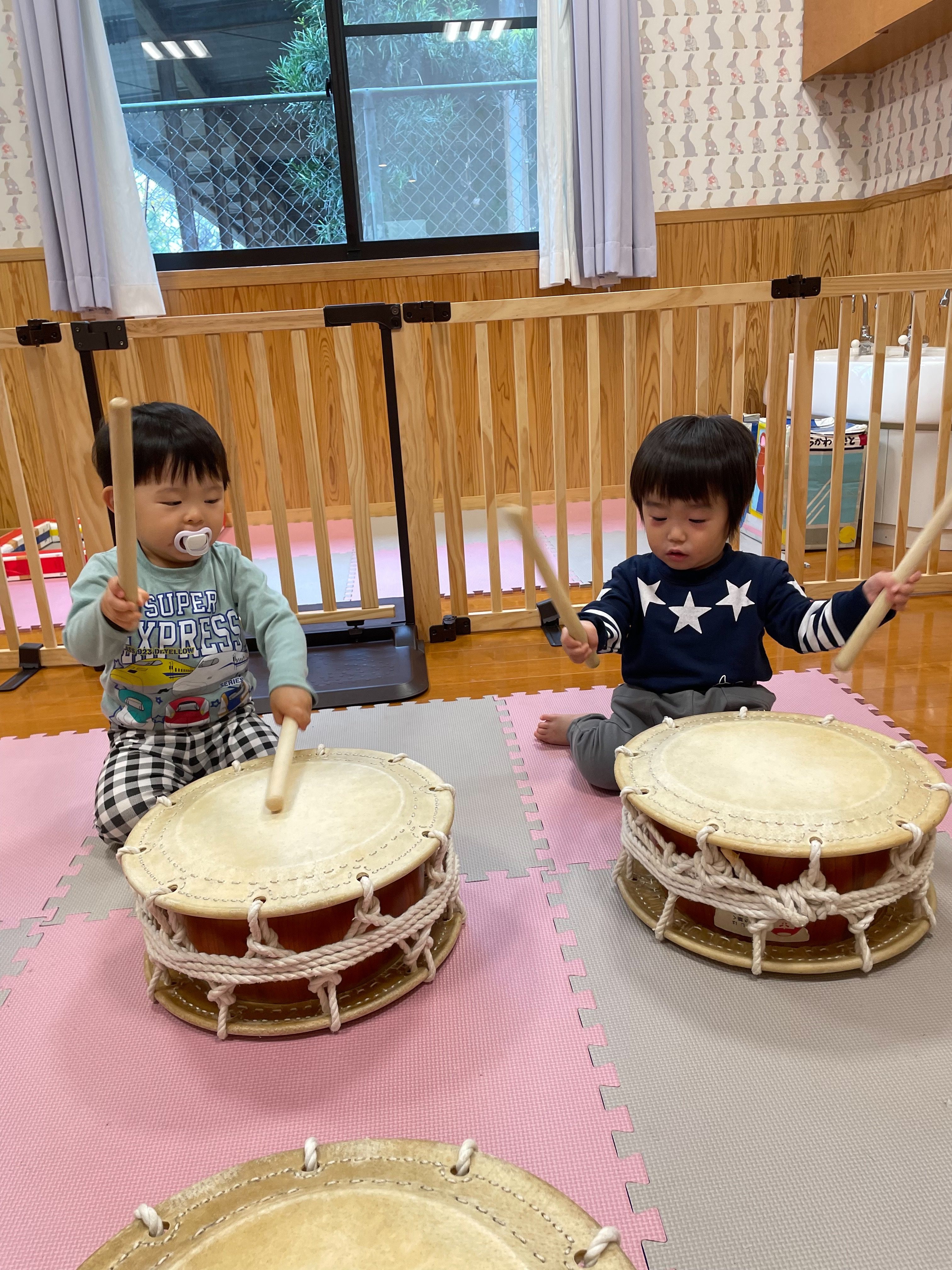 太鼓って楽しい音だねー」 - 白川グループ（社会福祉法人白川園、学校