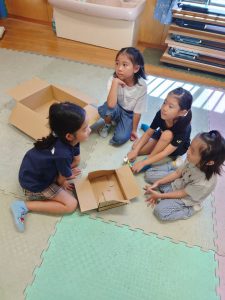 「夏祭りのお手伝い！」 (しらかわっ子クラブ)